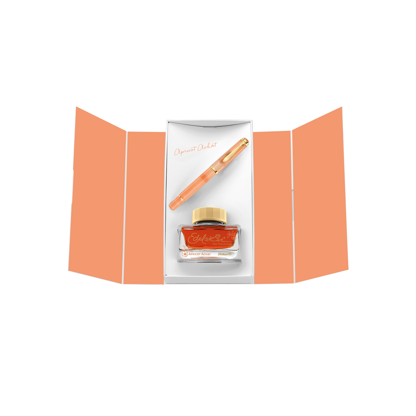 Pelikan M200 Fountain Pen - Apricot Achat (Special Edition, in Gift Box)