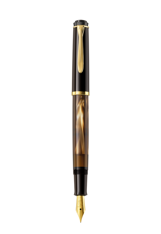 Pelikan Classic M200 Fountain Pen - Brown Marbled