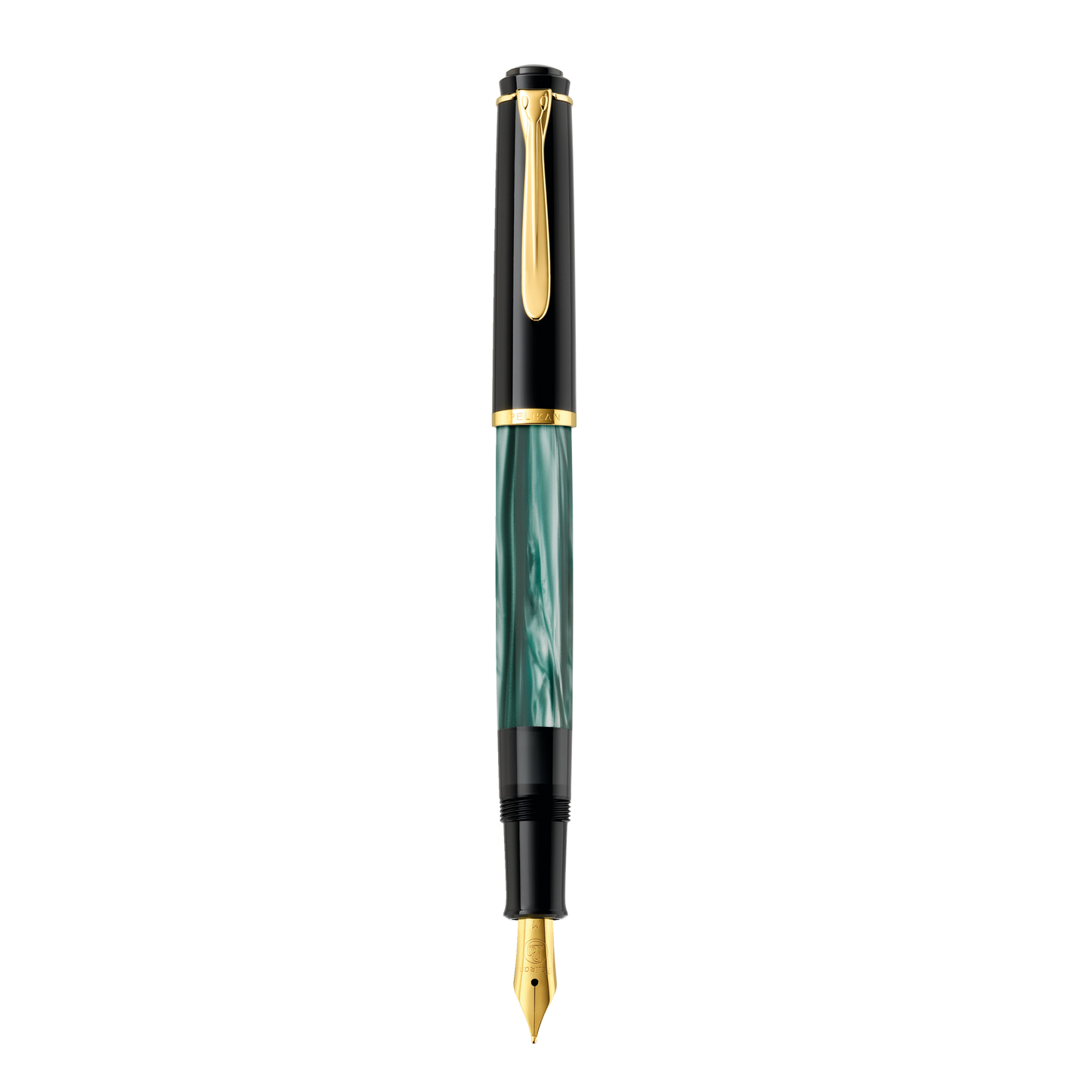 Pelikan Classic M200 Fountain Pen - Green Marbled