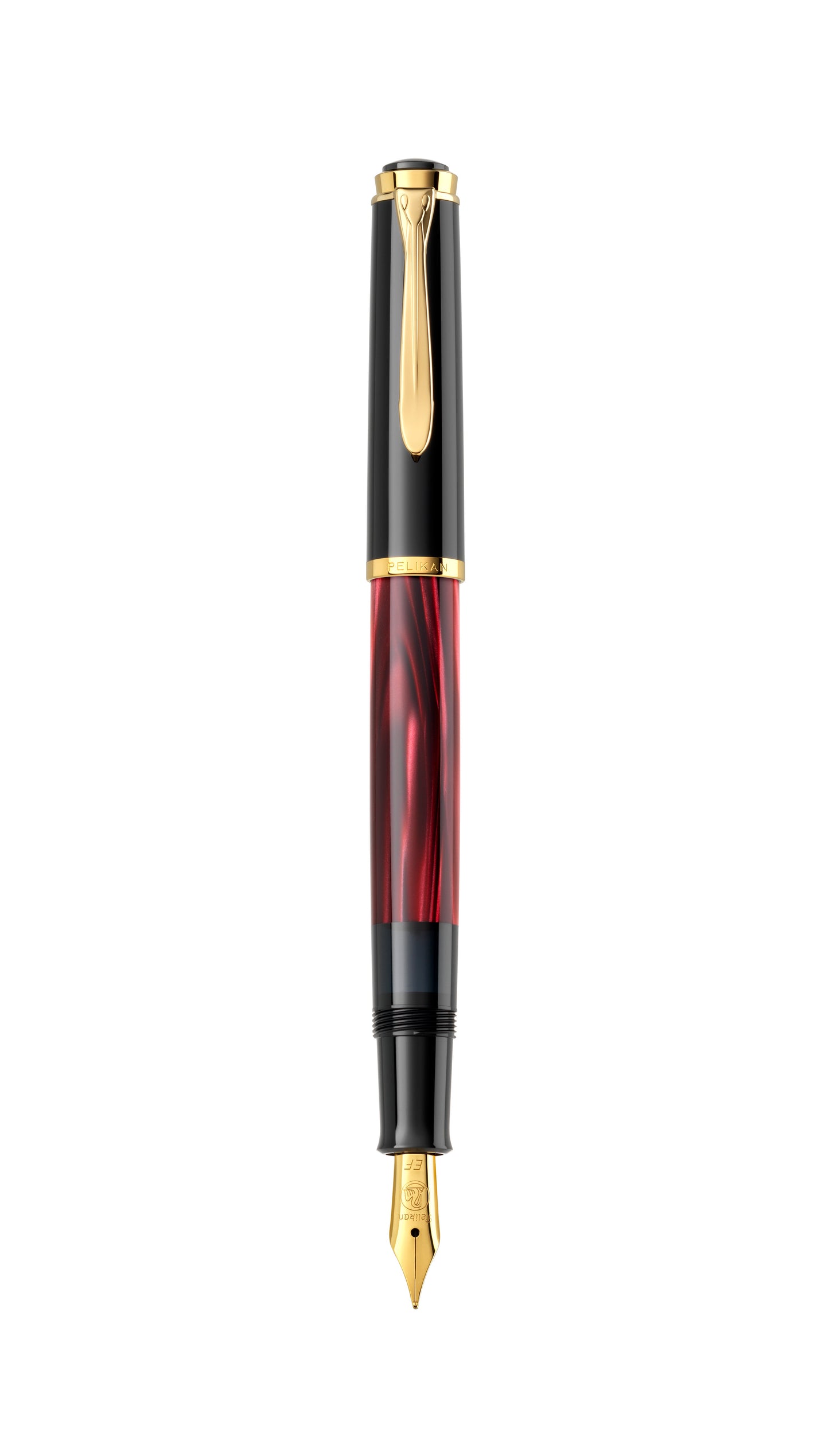 Pelikan Classic M200 Fountain Pen - Red Marbled