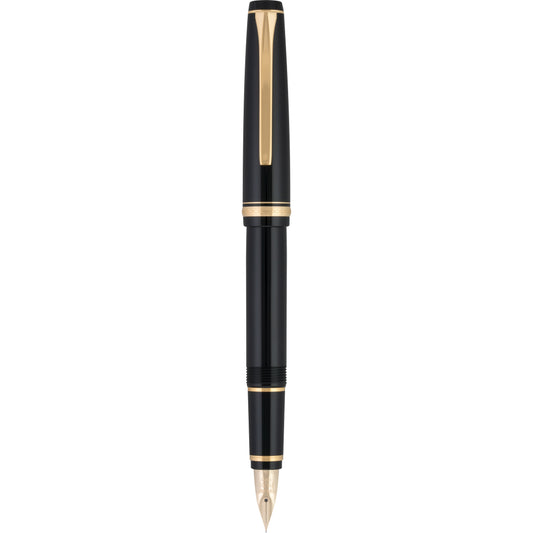 Pilot Falcon Fountain Pen - Black/Gold
