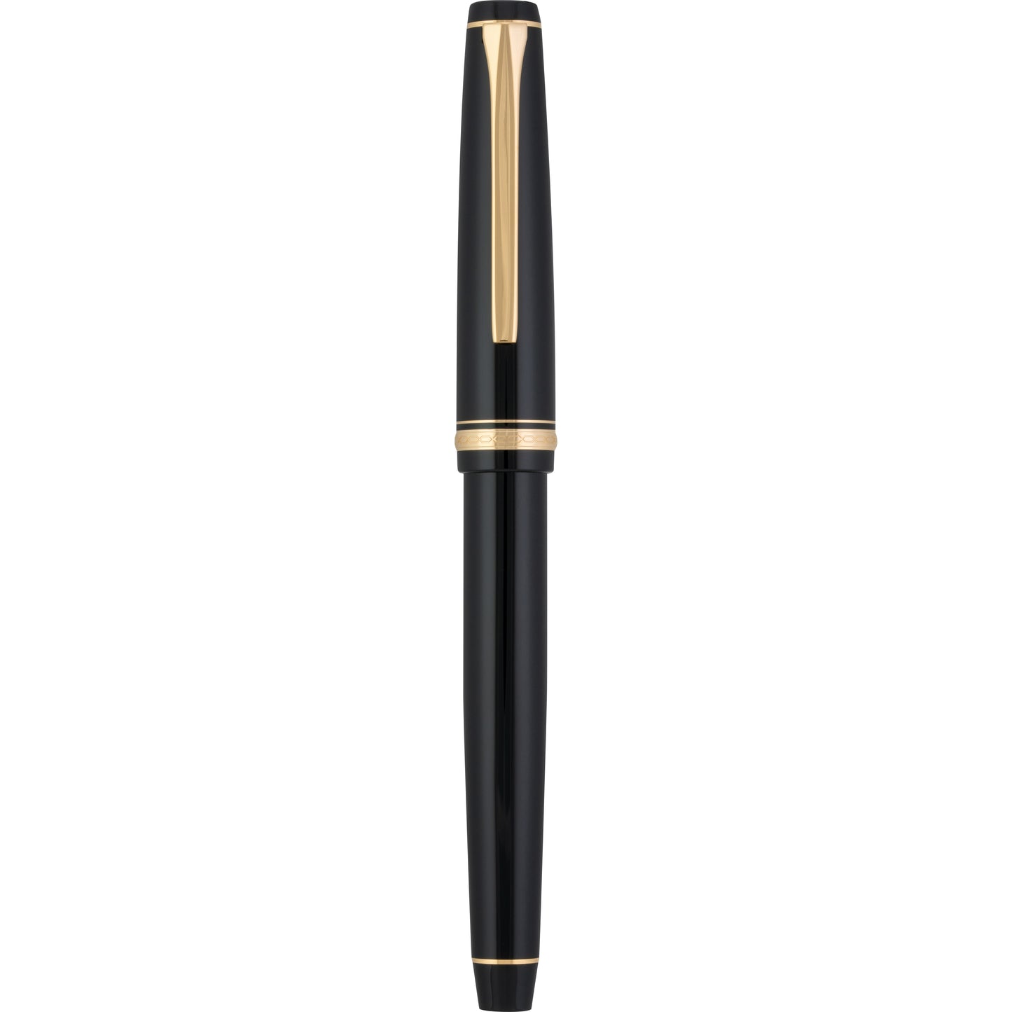 Pilot Falcon Fountain Pen - Black/Gold