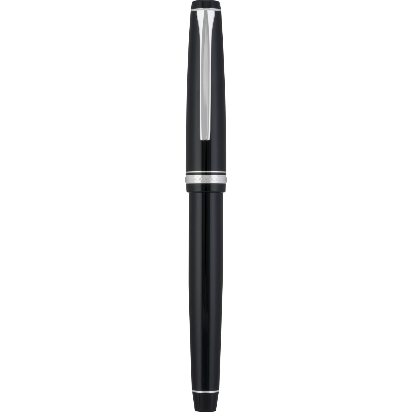 Pilot Falcon Fountain Pen - Black/Rhodium