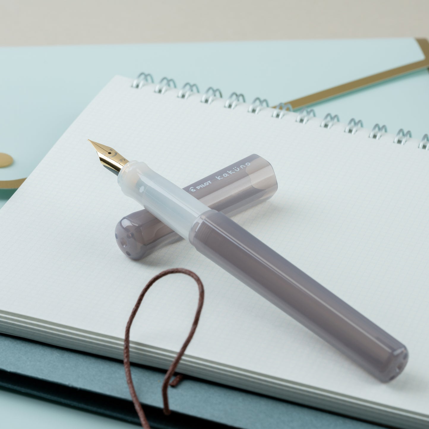 Pilot Kakuno Fountain Pen - Madoromi Series - Nimbus Grey