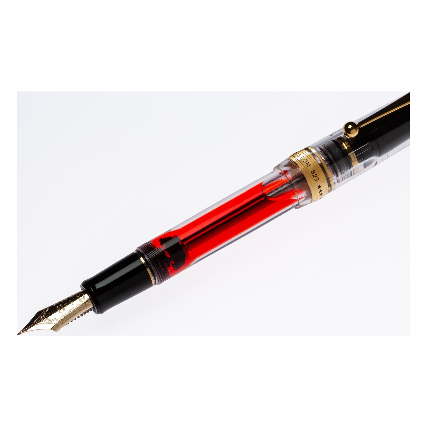 Pilot Custom 823 Fountain Pen - Black Smoke