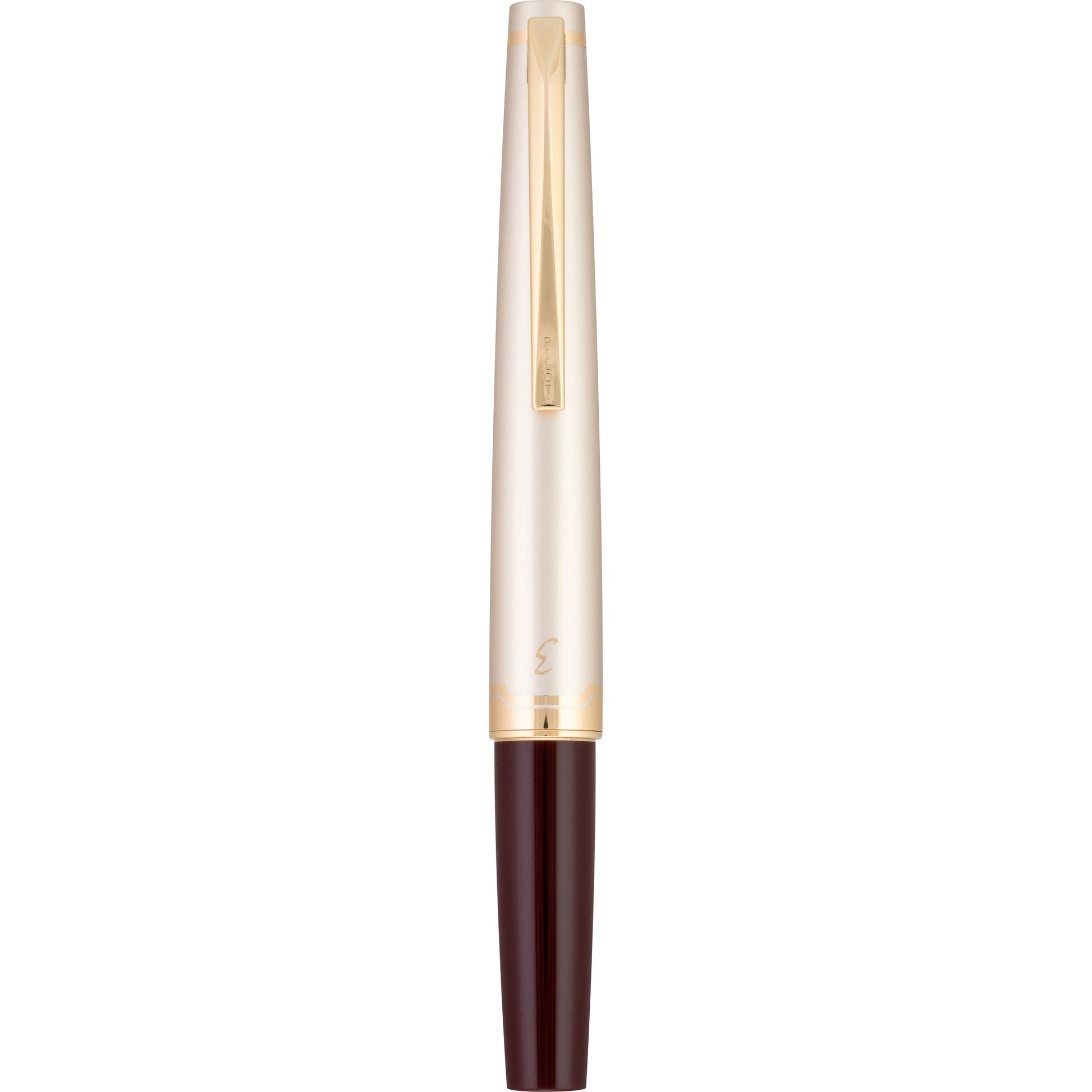 Pilot E95S Fountain Pen - Burgundy/Ivory