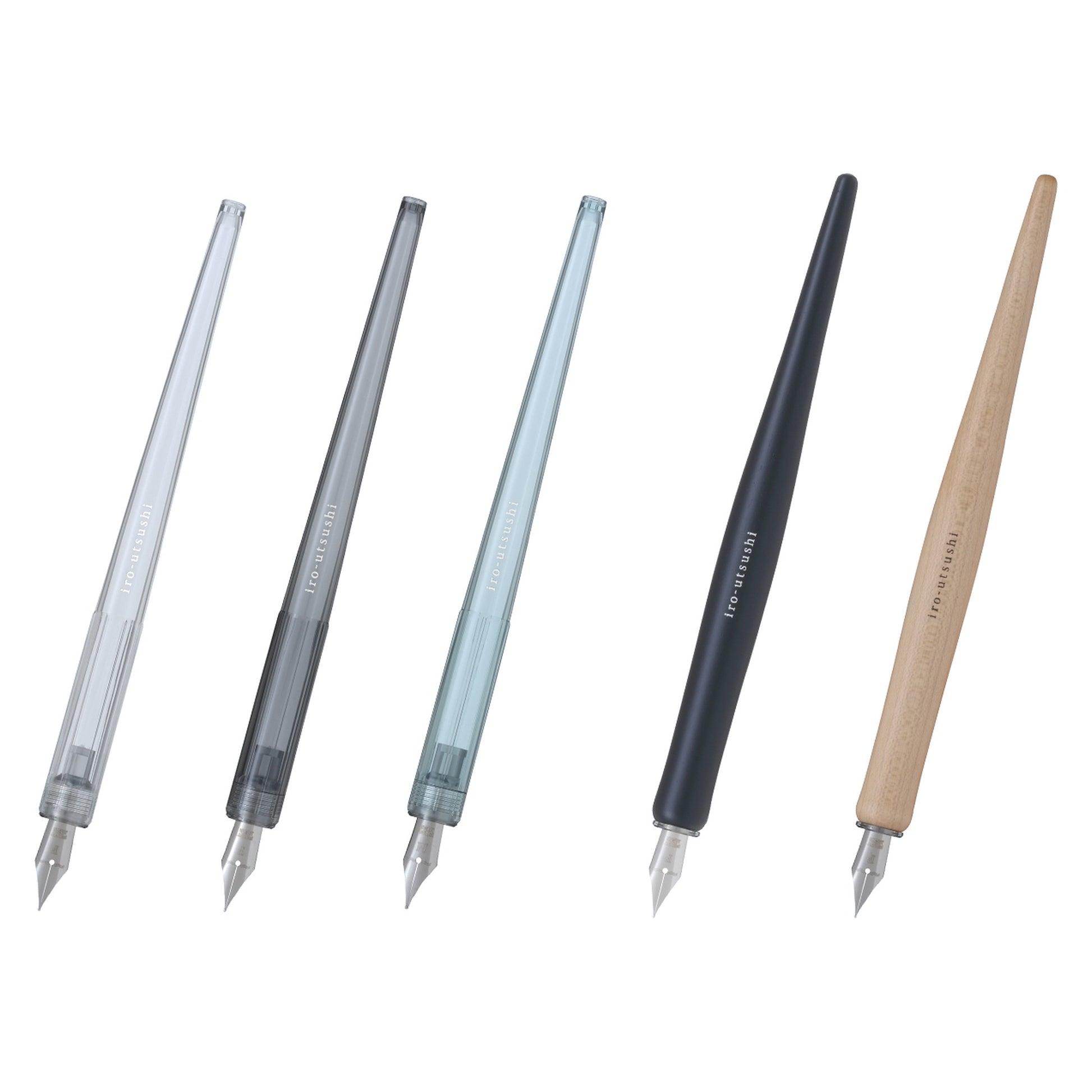 Pilot Iro-Utsushi Dip Pen - Wooden Body, Black