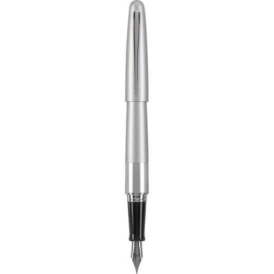Pilot Metropolitan Fountain Pen - Silver / Plain