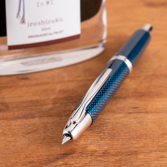 Pilot Vanishing Point - Blue Carbonesque