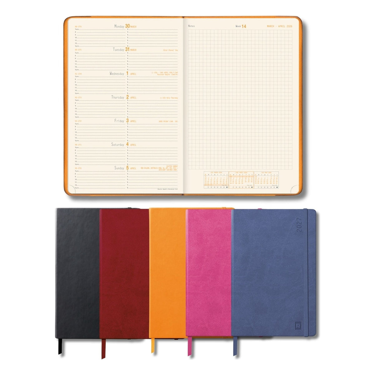 Rhodia 2027 Weekly Planner - A5