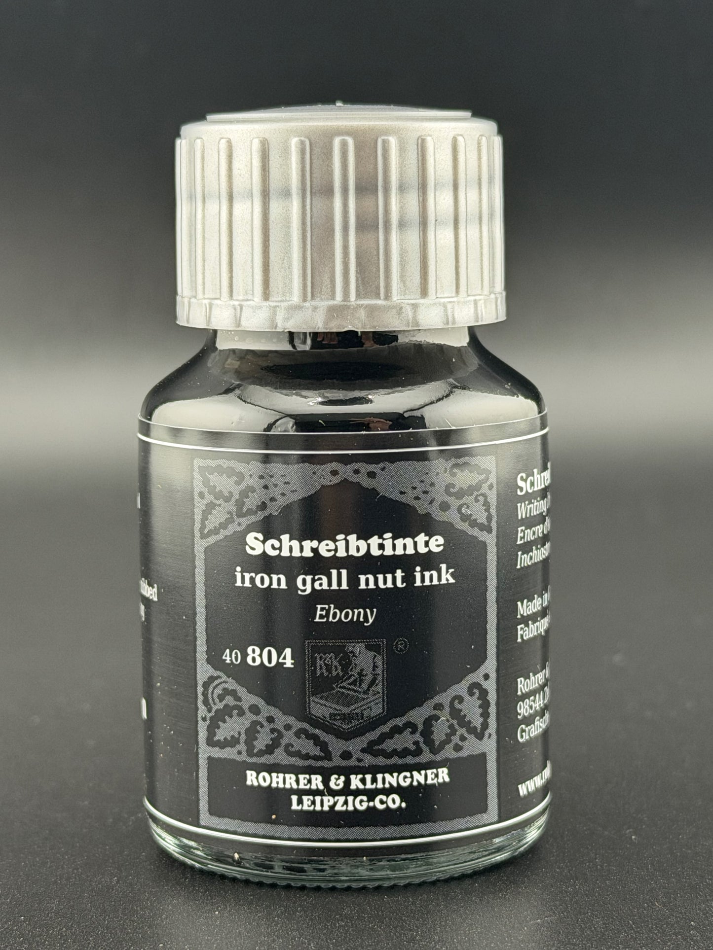 Iron Gall Nut Ink Ebony Writing Ink (Limited Edition)