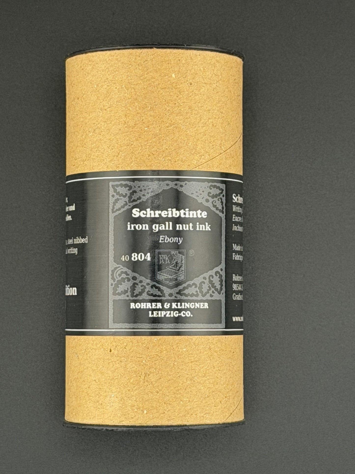 Iron Gall Nut Ink Ebony Writing Ink (Limited Edition)