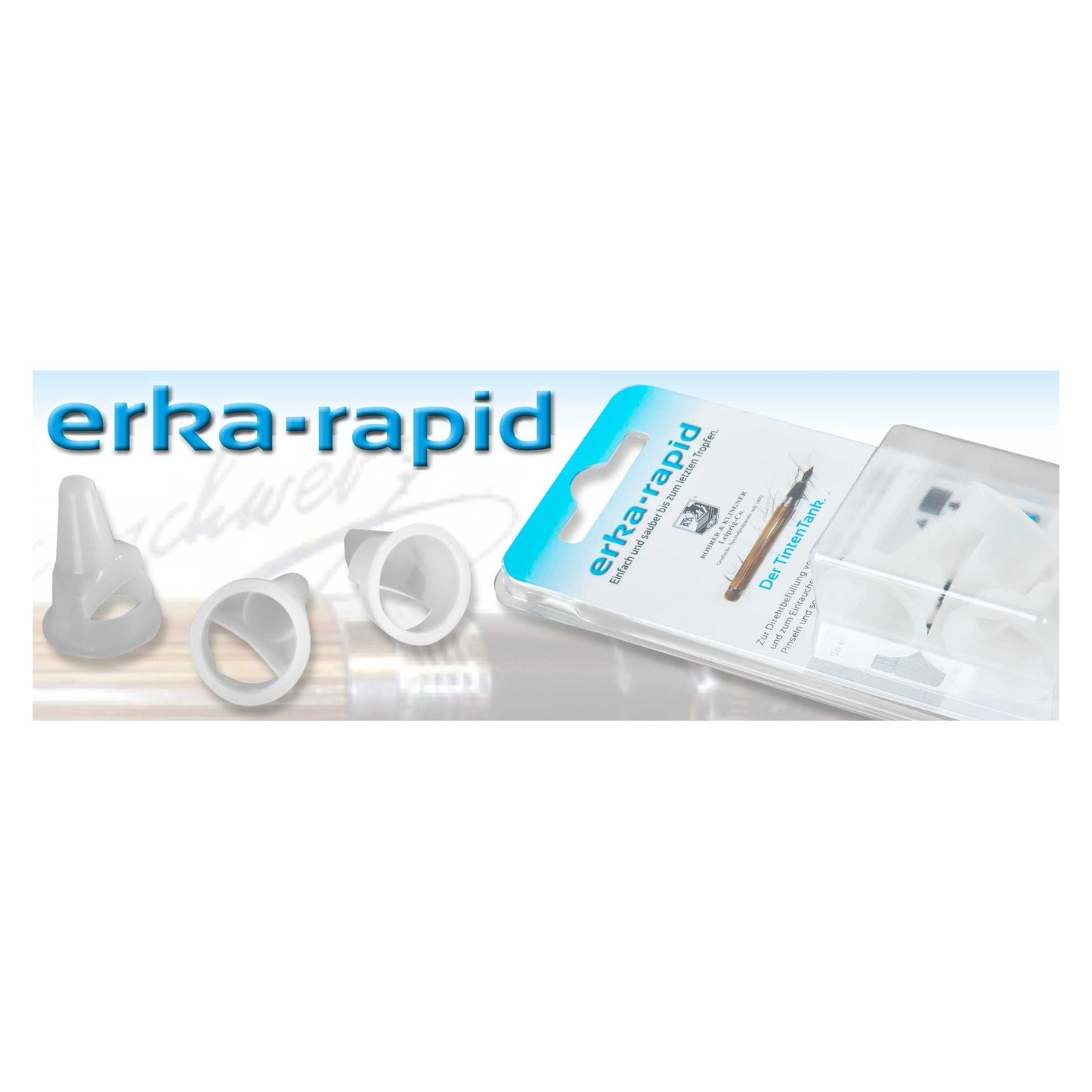 Rohrer & Klingner Erka-Rapid Ink Reservoir Inserts (Pack of 3)