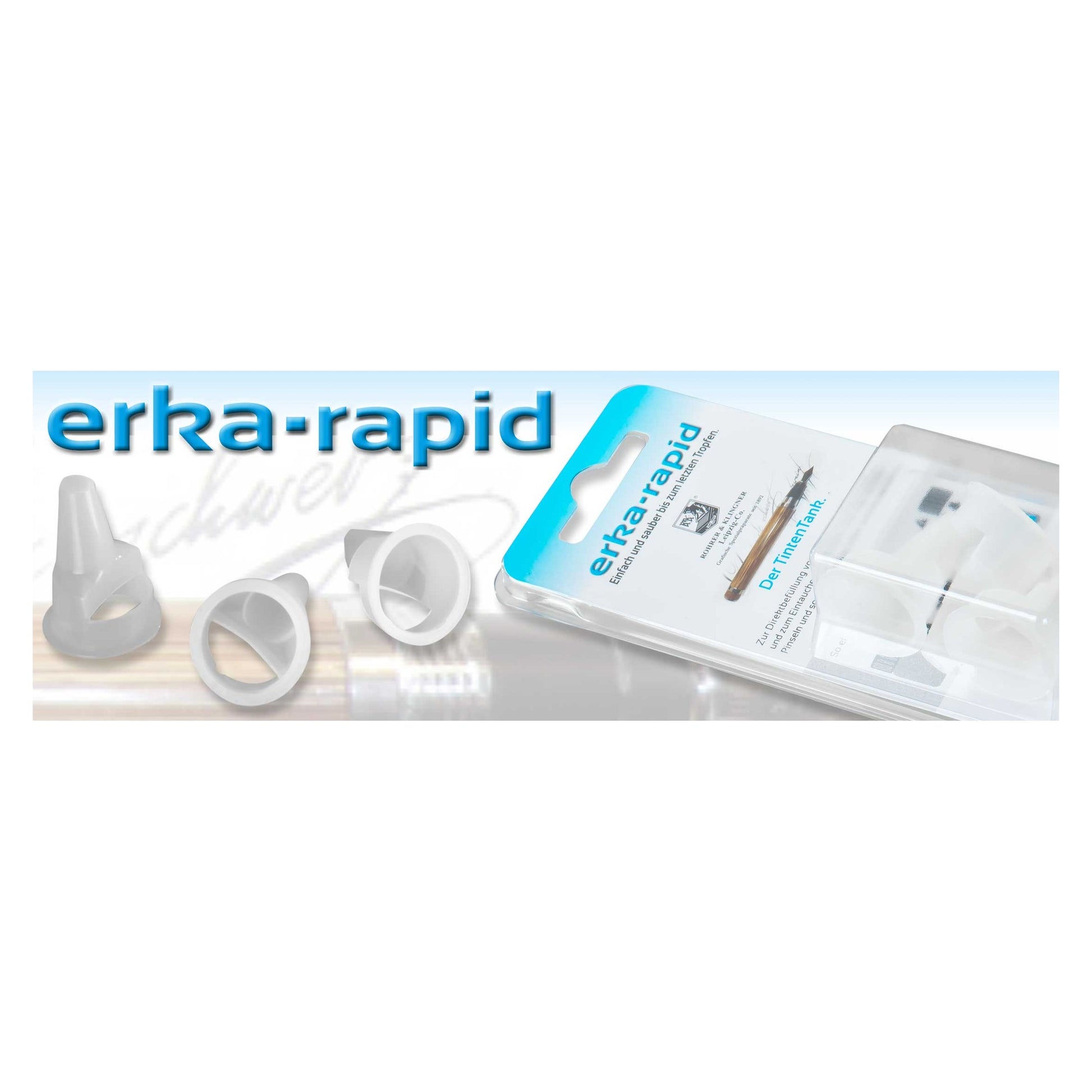 Rohrer & Klingner Erka-Rapid Ink Reservoir Inserts (Pack of 3)