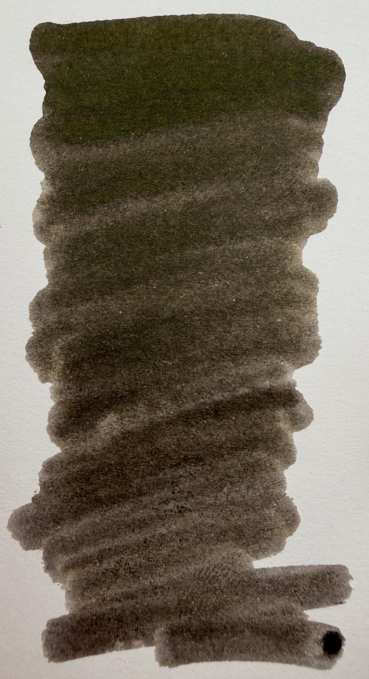 Rohrer & Klingner Sepia: ink swatch on paper.