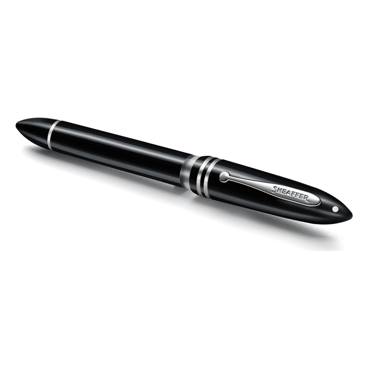 Sheaffer Balance III E892 Glossy Black and Chrome Fountain Pen