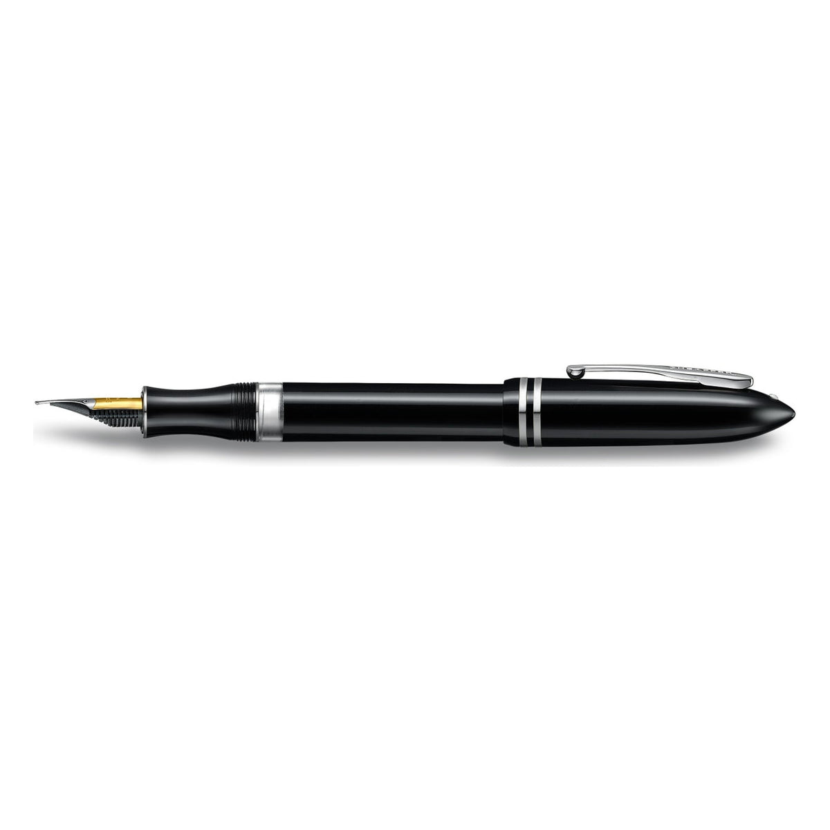 Sheaffer Balance III E892 Glossy Black and Chrome Fountain Pen