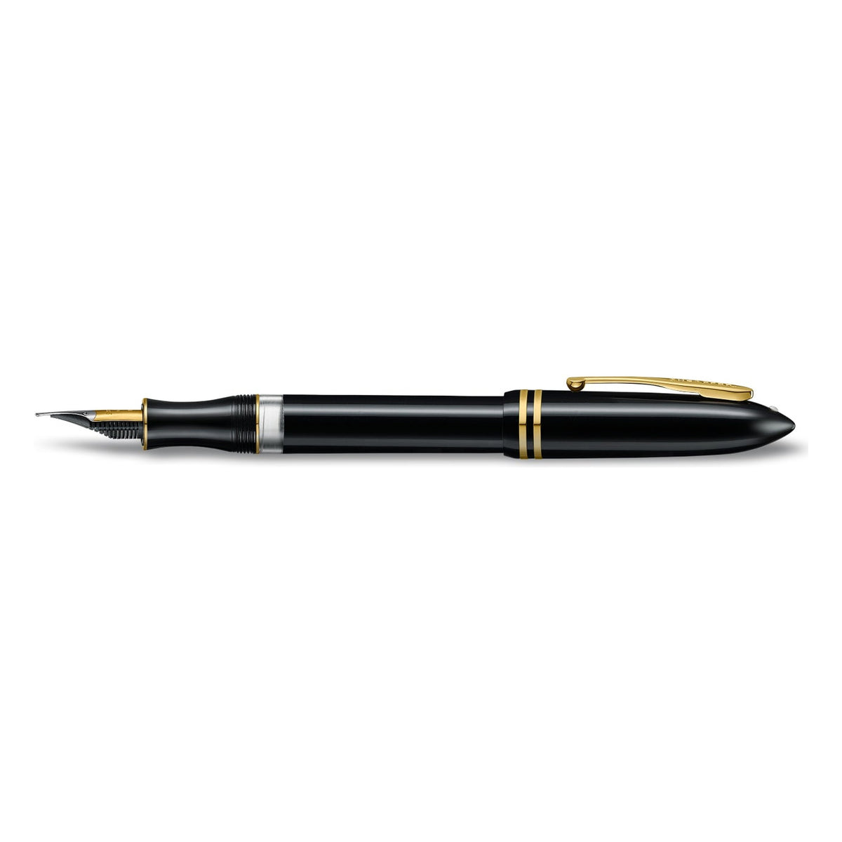 Sheaffer Balance III E893 Glossy Black and Gold Fountain Pen