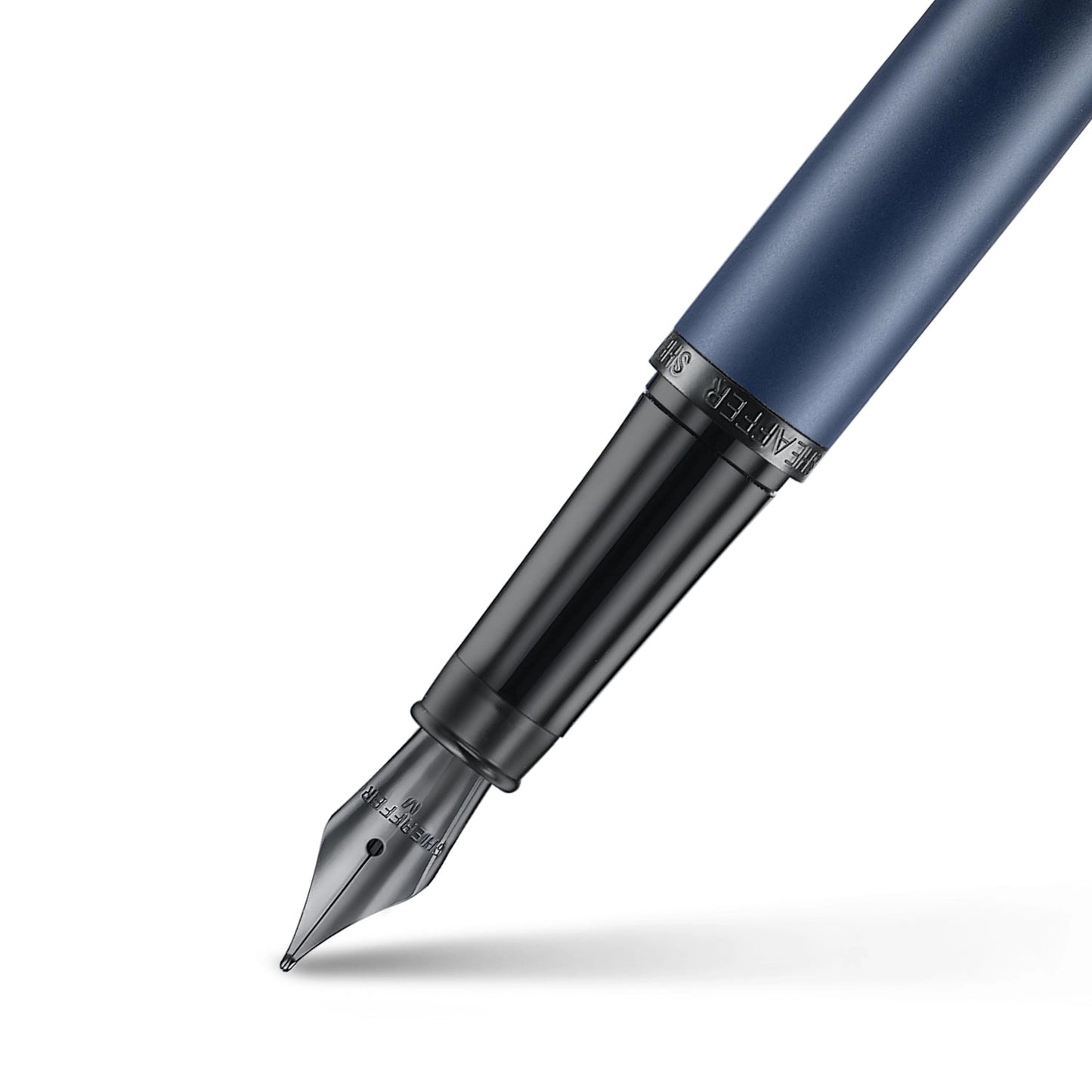 Sheaffer VFM 9429 Expressions - Matte Blue Fountain Pen with Matte Black Trims