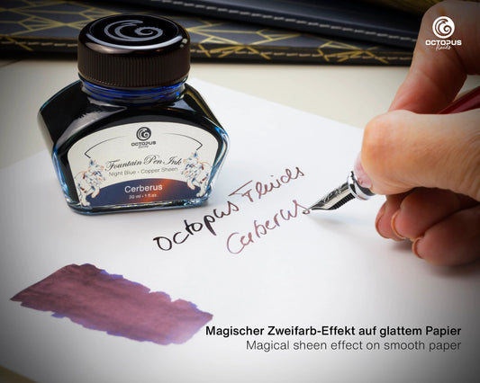Octopus Sheen: Cerberus (Blue with Copper Sheen - 30mL)
