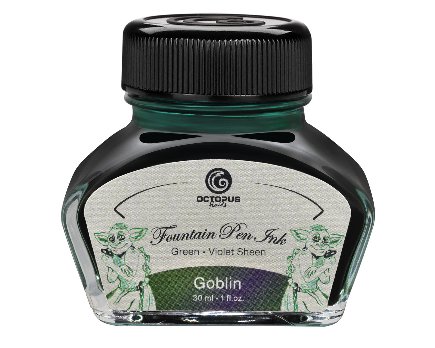Octopus Sheen: Goblin (Green with Violet Sheen - 30mL)