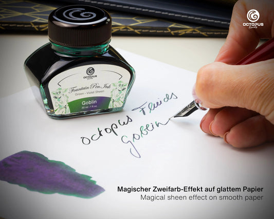 Octopus Sheen: Goblin (Green with Violet Sheen - 30mL)