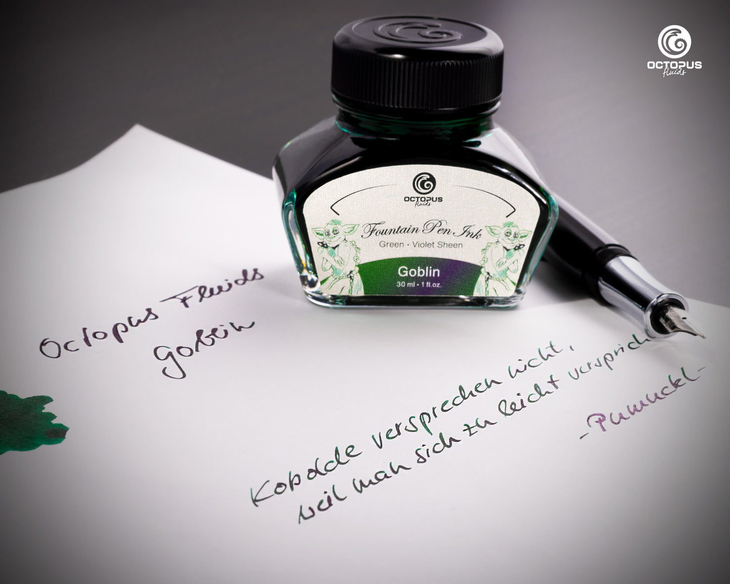 Octopus Sheen: Goblin (Green with Violet Sheen - 30mL)