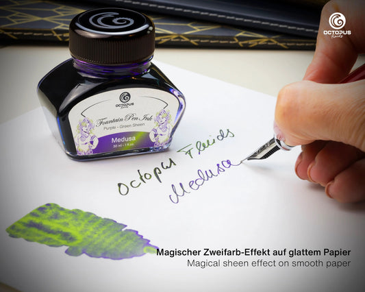Octopus Sheen: Medusa (Purple with Green Sheen - 30mL)