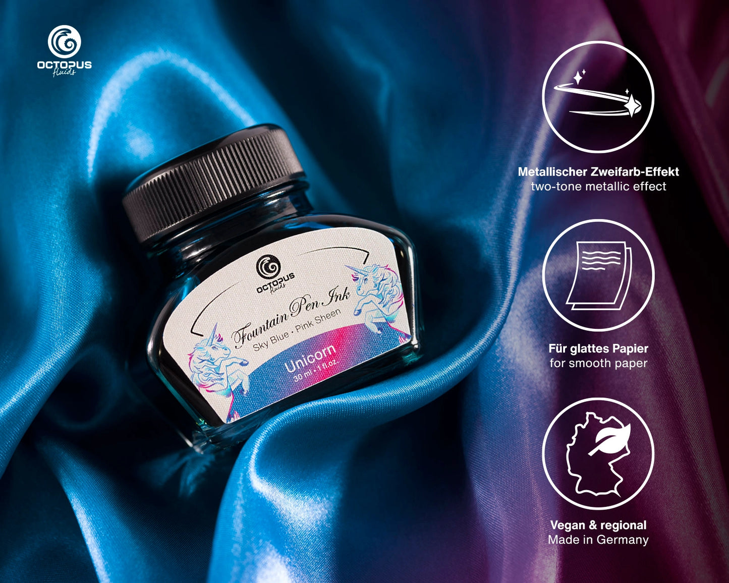 Octopus Sheen: Unicorn Blue (30mL)