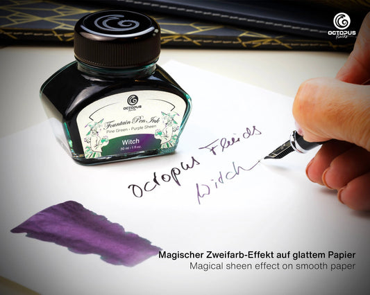 Octopus Sheen: Witch (Green with Purple Sheen - 30mL)