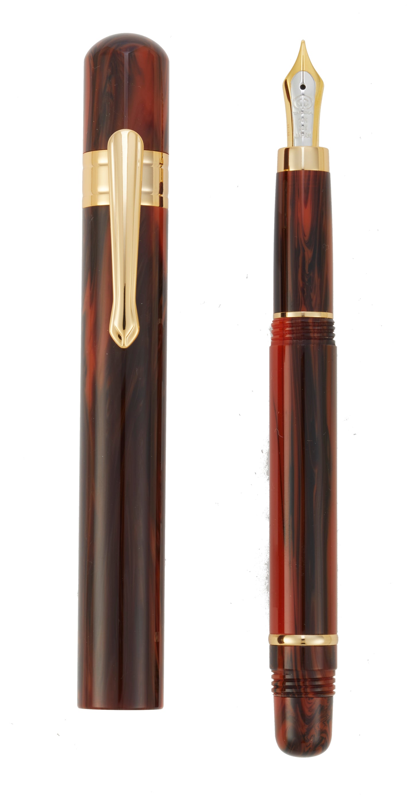 Taccia Covenant Fountain Pen - Persimmon Winds