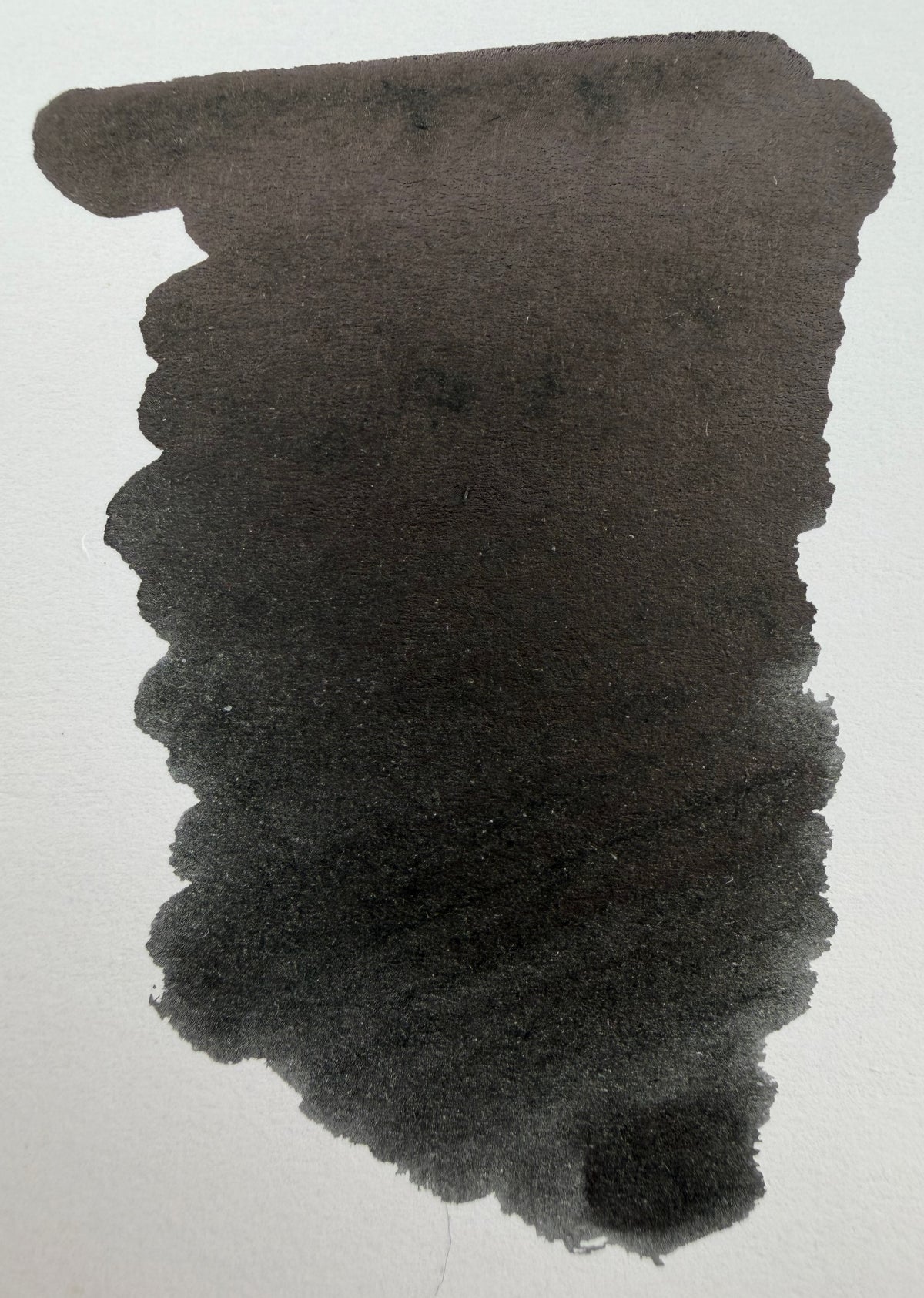 Taccia Ukiyo-e Kuniyoshi Keshizumi: ink swatch on paper.