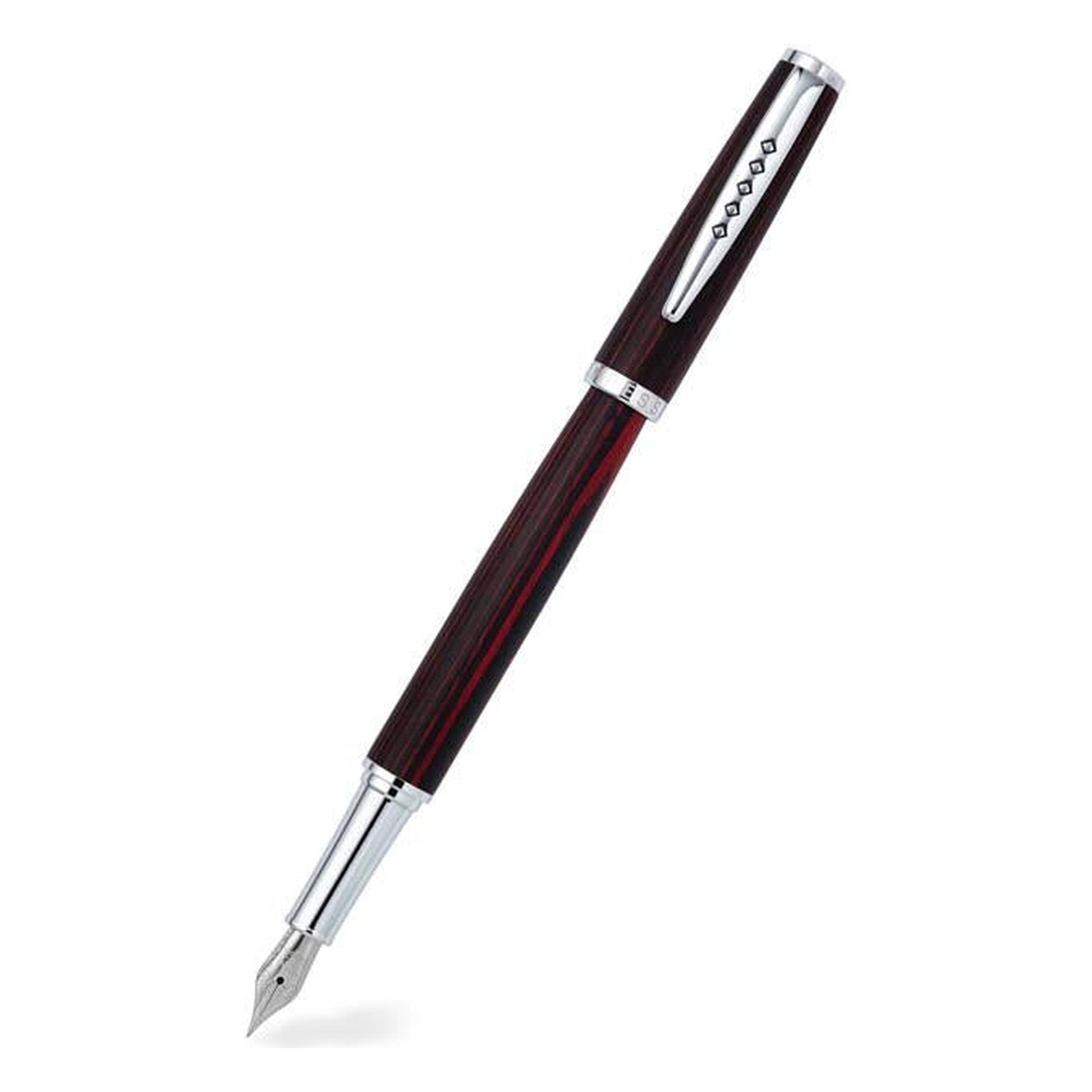 Tom Hessin Edinburgh Forth Bridge Red Fountain Pen