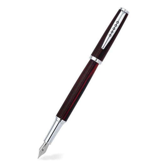 Tom Hessin Edinburgh Forth Bridge Red Fountain Pen