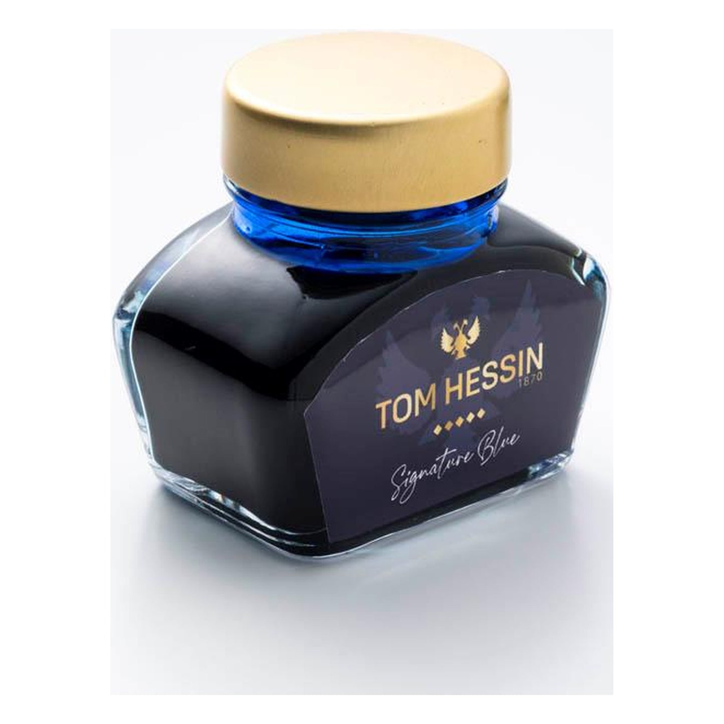 Tom Hessin Signature Blue Ink