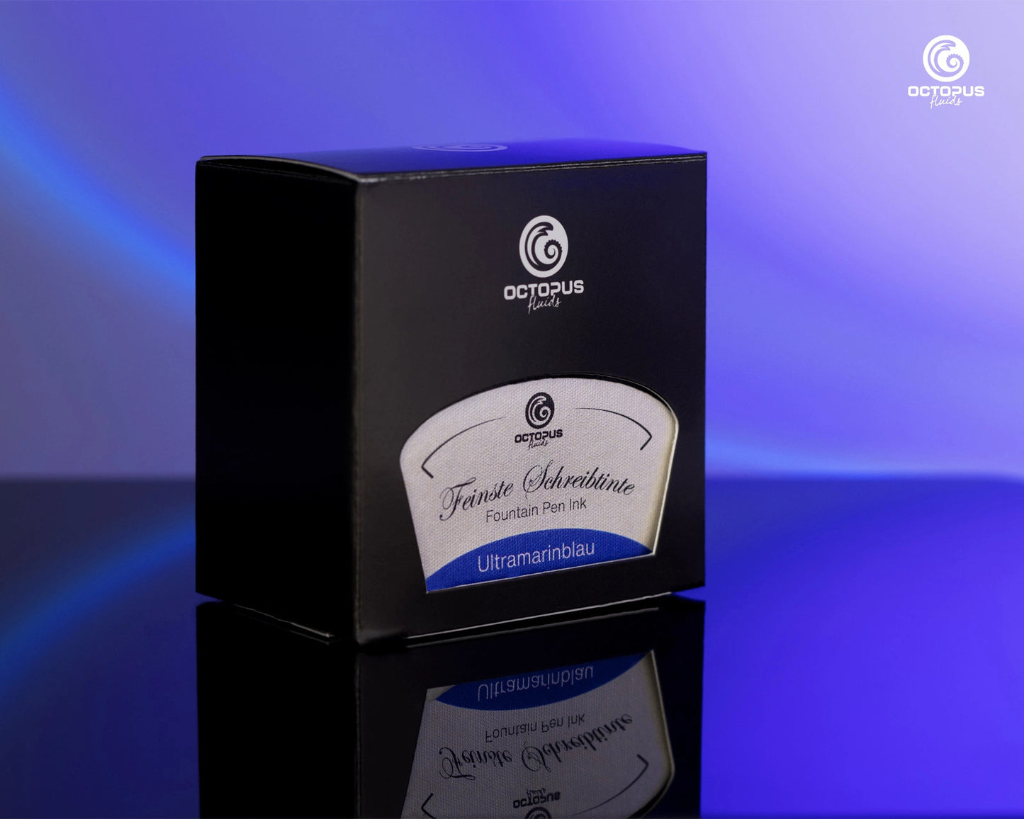 Octopus - Ultramarine Blue Ink