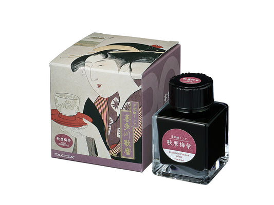 Taccia Ukiyo-e Utamaro-Umemurasaki (Plum Purple) Ink
