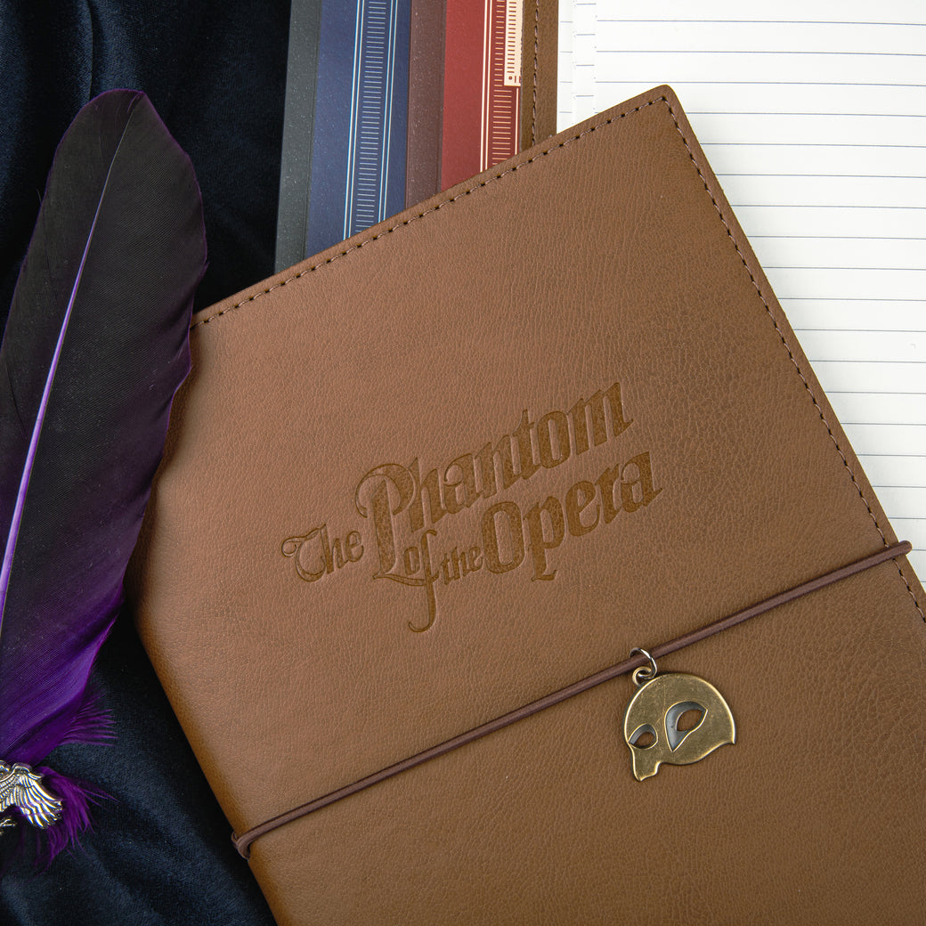 Wearingeul "The Phantom of the Opera" Nobile A5 Journal Set (Leather Cover + 2 Notebooks)