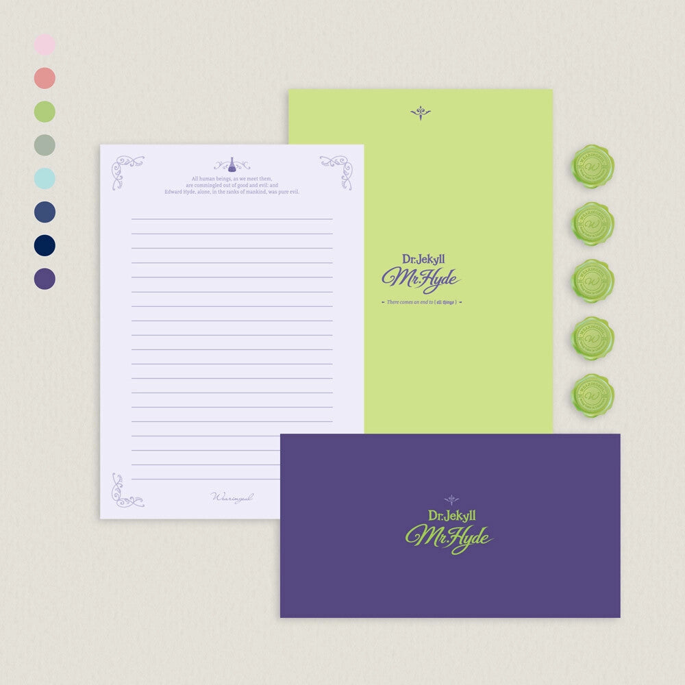 Wearingeul World Literature Letter Set