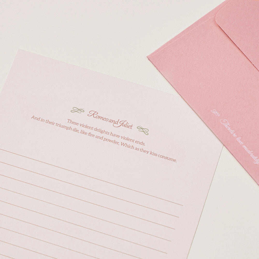 Wearingeul World Literature Letter Set