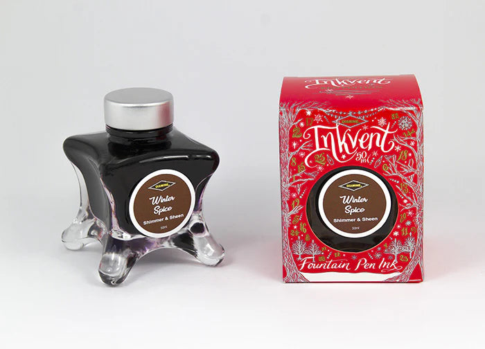 Diamine Ink - Winter Spice Brown (Shimmer - 50mL Bottle)