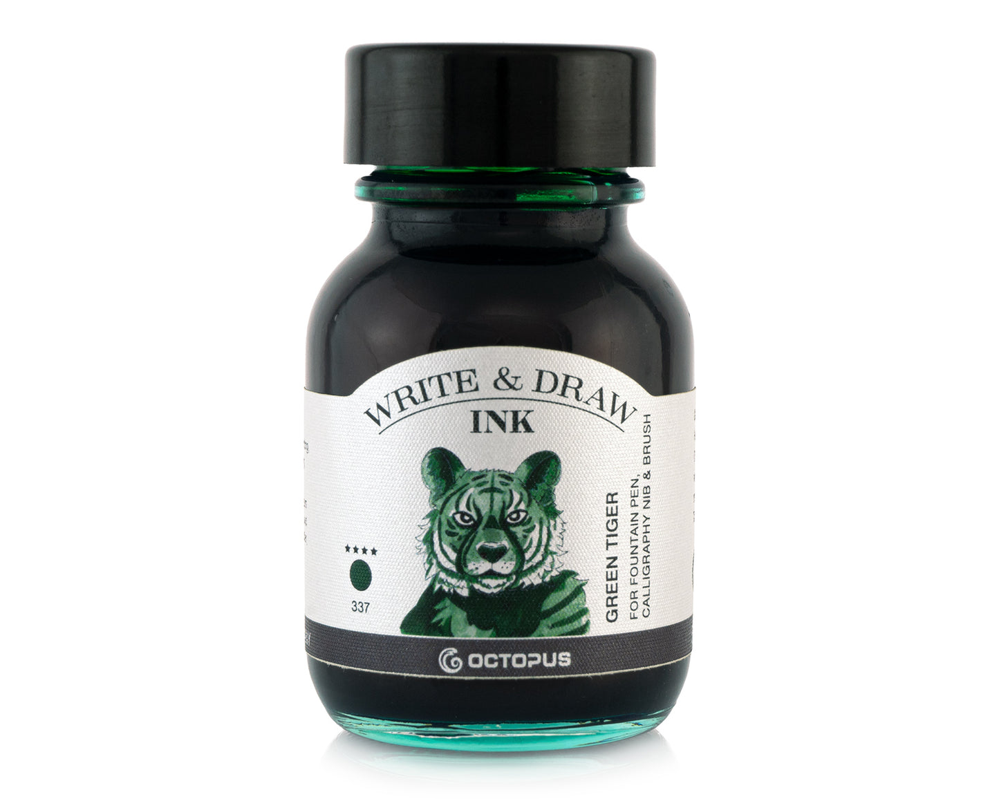 Octopus Write and Draw: Green Tiger